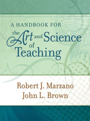cover image of A Handbook for the Art and Science of Teaching